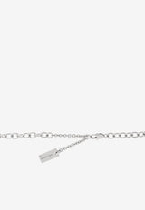 Color Balloon Logo Chain Necklace