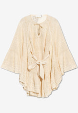 Coco Pointelle Lace Mini Dress