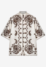 Ascension Embroidered Linen Shirt