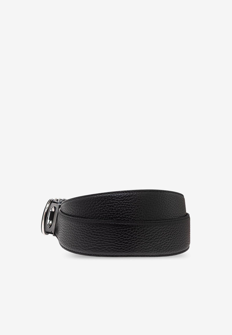 Ferragamo Double-Sided Belt - Black 670566 DOUBLE ADJUS 786334-NERO