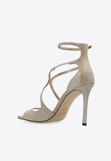 Azia 95 Metallic Leather Sandals