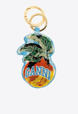 Apple Shaped Key-Ring