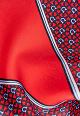 Diamond Shape Silk Neckerchief