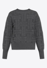 Logo Weave Sweater