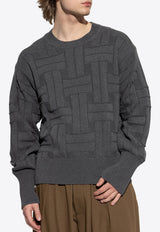 Logo Weave Sweater