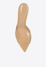 Elle 55 Pointed-Toe Plexi Sandals