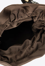 Mini Bou Snakeskin Print Bucket Bag