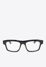 Jacquemus Rectangular-Framed Optical Glasses Transparent JAC104 0-C1OPT