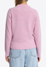 Intarsia Knit Poodle Sweater