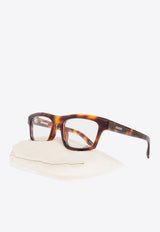 Jacquemus Square Optical Glasses Transparent JAC104 0-C4OPT