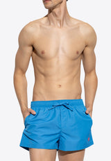 Embroidered Medusa Swim Shorts