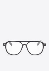 Jacquemus Aviator-Framed Optical Glasses Transparent JAC139 0-C1OPT