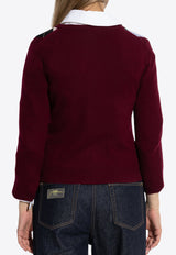 Agyle Wool Cashmere Cardigan