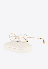 Jacquemus Oval-Framed Optical Glasses Transparent JAC114 0-C4OPT