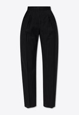 Sesamo Pinstriped Tailored Wool Pants