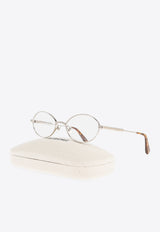 Jacquemus Oval-Framed Optical Glasses Transparent JAC114 0-C1OPT