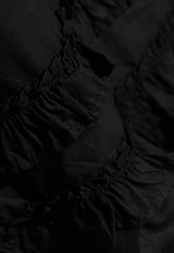 GANNI Dress with Straps Black W0905 6479-099