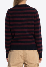 Poodle Striped Sweater