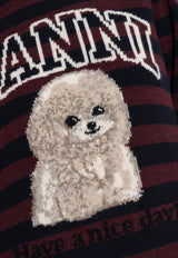 Poodle Striped Sweater