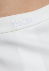 Vernice Logo Flared Maxi Skirt