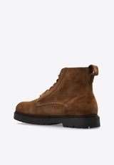 Highwood Suede Lace-Up Boots