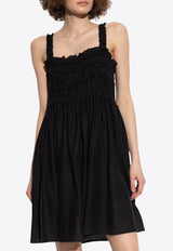 Sleeveless Rushed Mini Dress