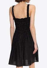 Sleeveless Rushed Mini Dress