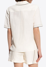 Linen Camp Short-Sleeved Shirt
