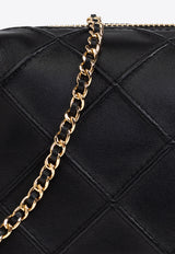 Mini Fleming Quilted Leather Shoulder Bag