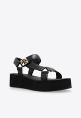Mellow Leather Platform Sandals