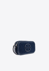 Tory Burch Shoulder bag "Miller Mini" Navy Blue 169246 0-403