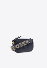 Mini Miller Grained Leather Crossbody Bag