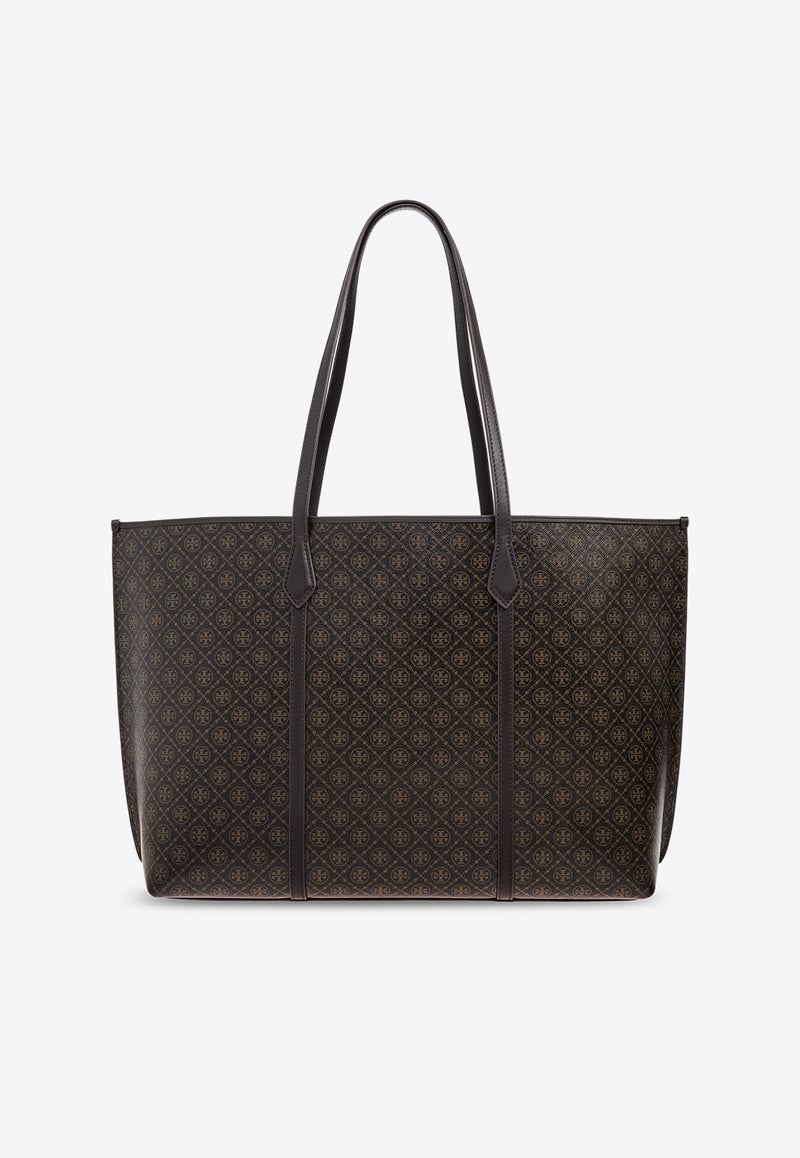 Tory Burch Large Perry Coated Canvas Tote Bag 174237 0-200