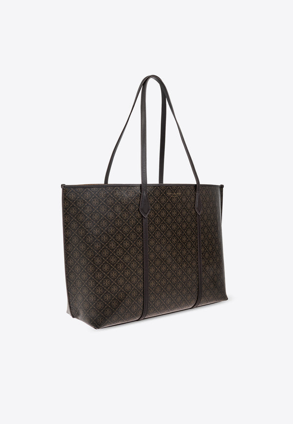 Tory Burch Large Perry Coated Canvas Tote Bag 174237 0-200