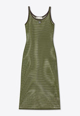 Mesh Midi Cover-Up Dress