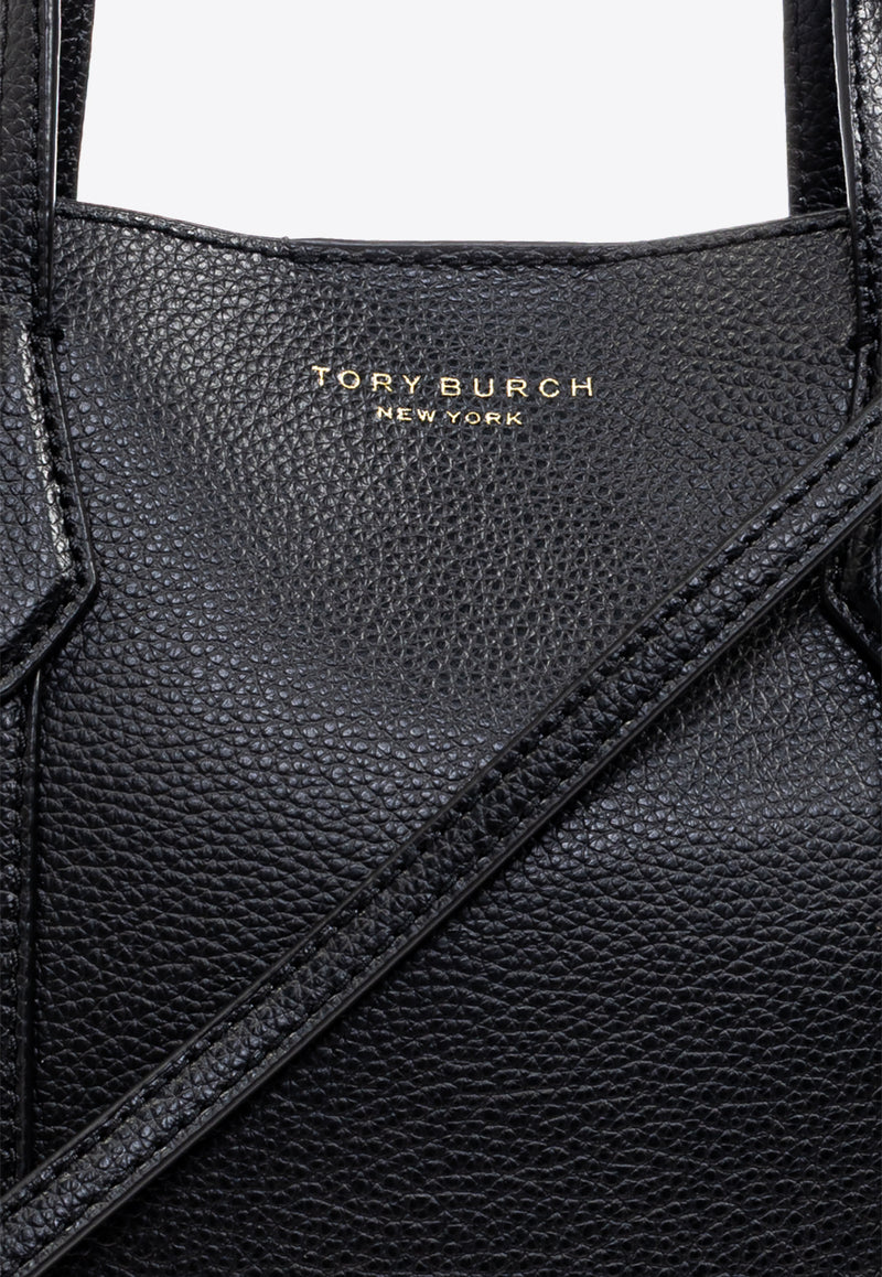 Tory Burch Small Perry Leather Tote Bag 174234 0-001