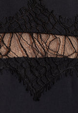 Cady Dress with Lace-Inserts