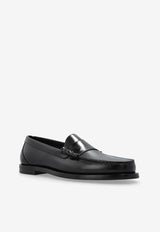 Ethan Shiny Leather Loafers