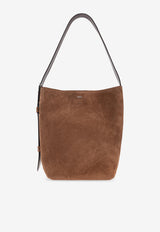 Max Mara Archeti Suede Shoulder Bag ARCHETIPO1SV3 2524516081-002