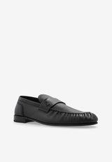 Jimmy Choo Ellis Leather Loafers ELLIS LOAFER M SLY-BLACK