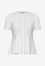 Max Mara Epoche Peplum Blouse