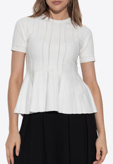 Max Mara Epoche Peplum Blouse