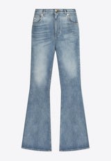 Balmain Flared High-Waisted Jeans