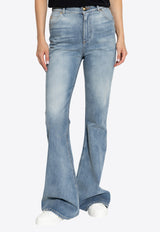 Balmain Flared High-Waisted Jeans