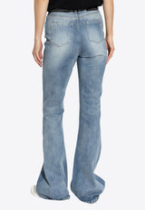 Balmain Flared High-Waisted Jeans