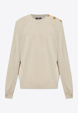 Balmain Wool and Cashmere Sweater