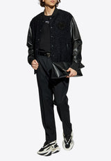 Balmain Écusson Embroidered Varsity Bomber Jacket