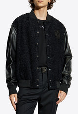 Balmain Écusson Embroidered Varsity Bomber Jacket