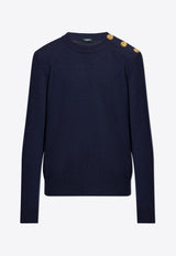 Balmain Wool and Cashmere Sweater