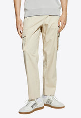 Balmain Cargo Pants with Logo-Label